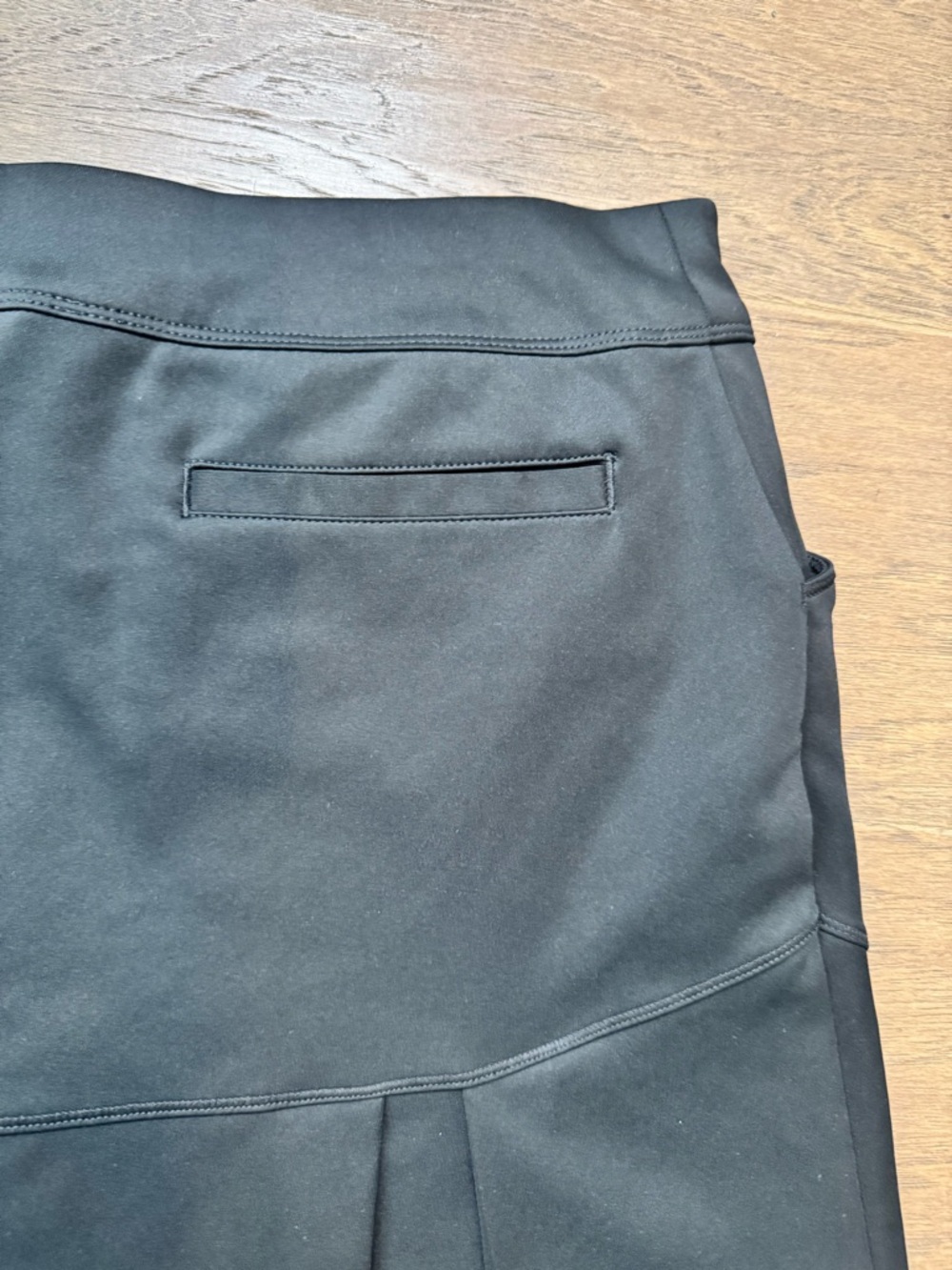 Adidas Women's Black Athletic Golf Tennis Skort Skirt with Ruffles - Picture 7 of 9